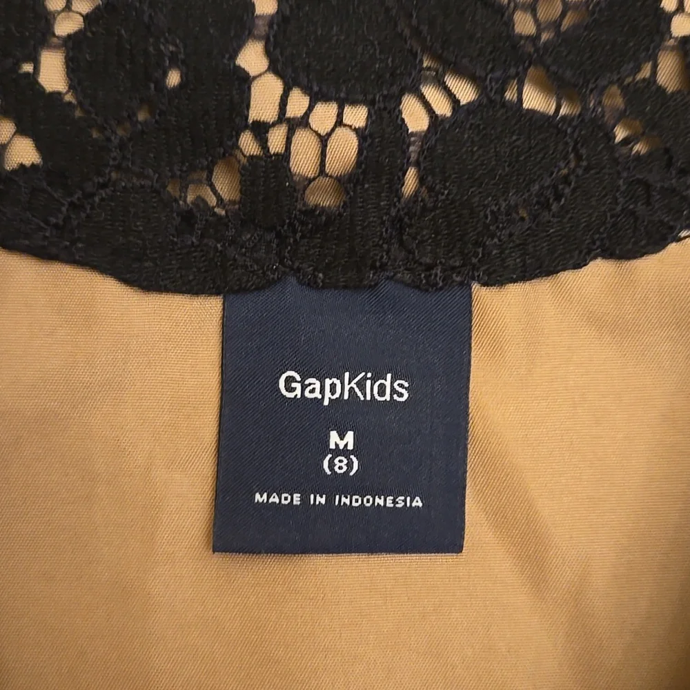Gap Kids Black Lace Sleeveless Top